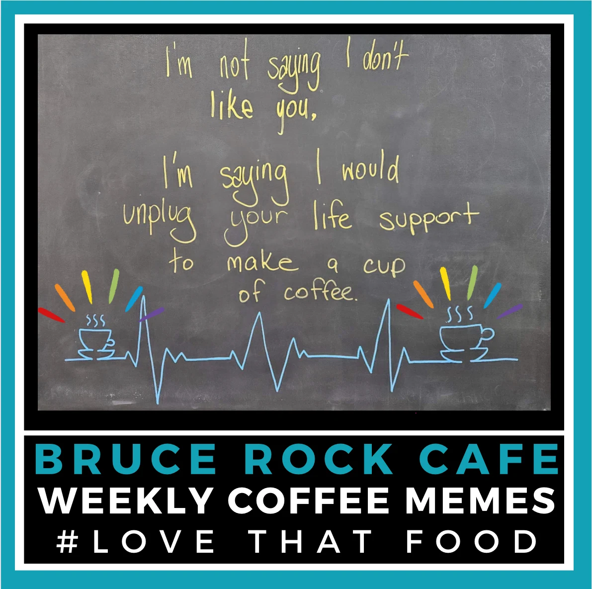 Menu, Bruce Rock Cafe- Love that food