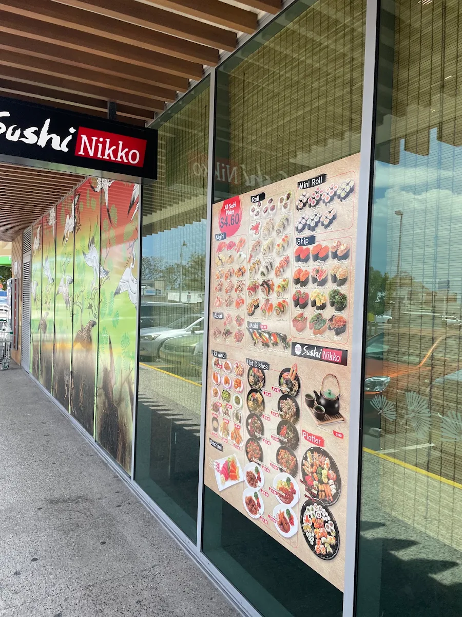 Menu, Sushi Central