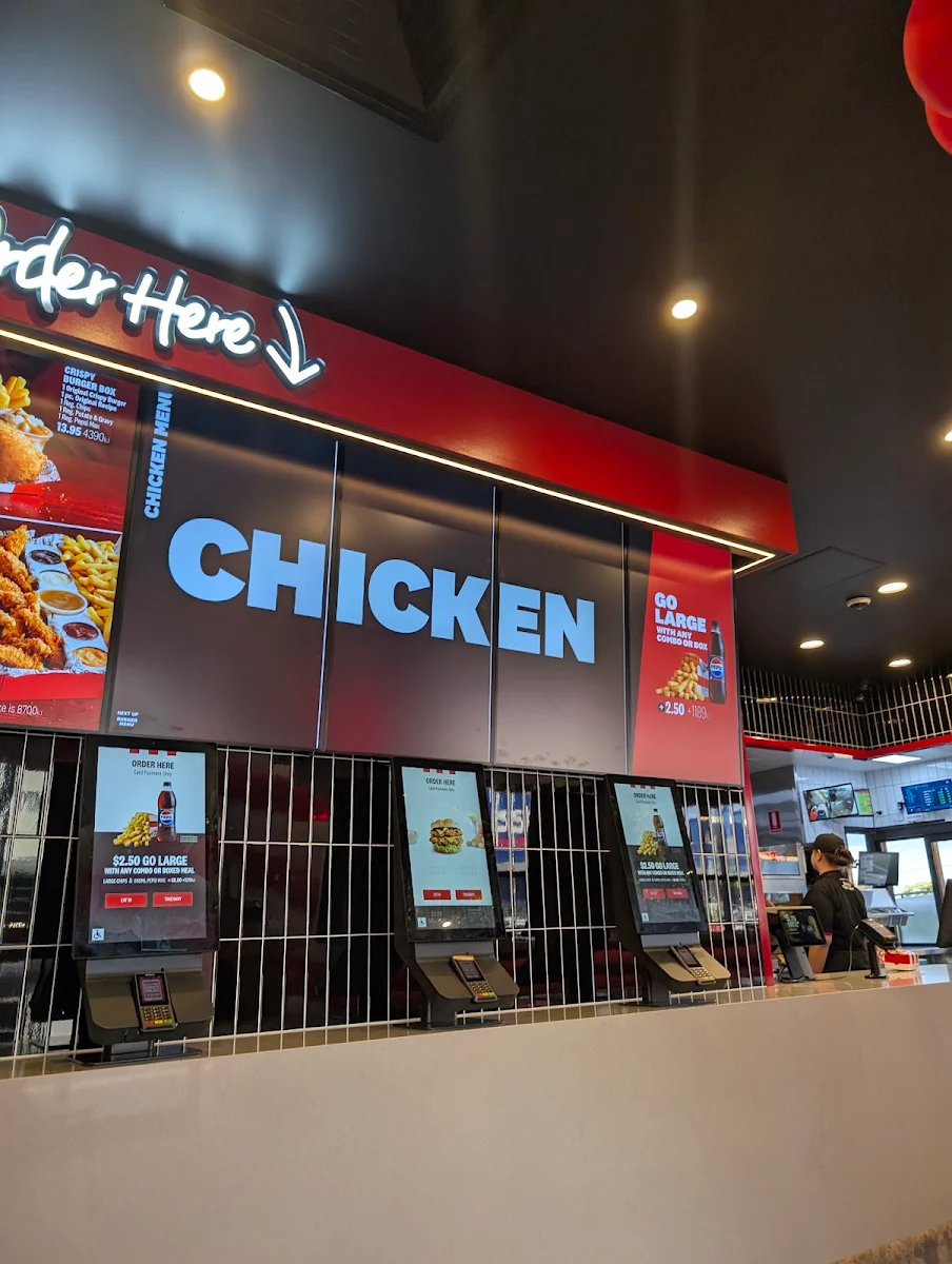 Menu, KFC Harristown