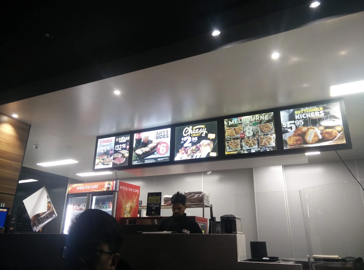 Menu, Domino's Pizza Hawthorn