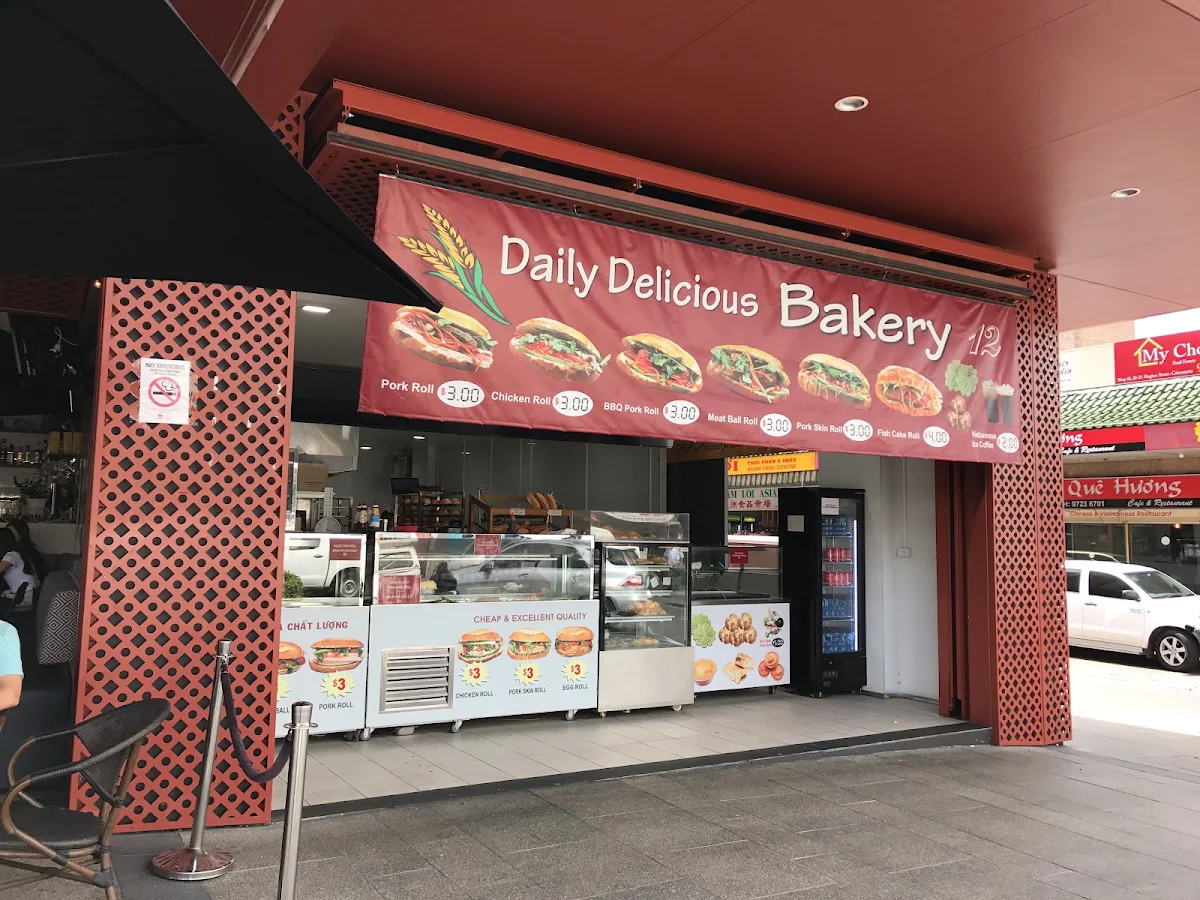 Menu, Daily Delicious Bakery
