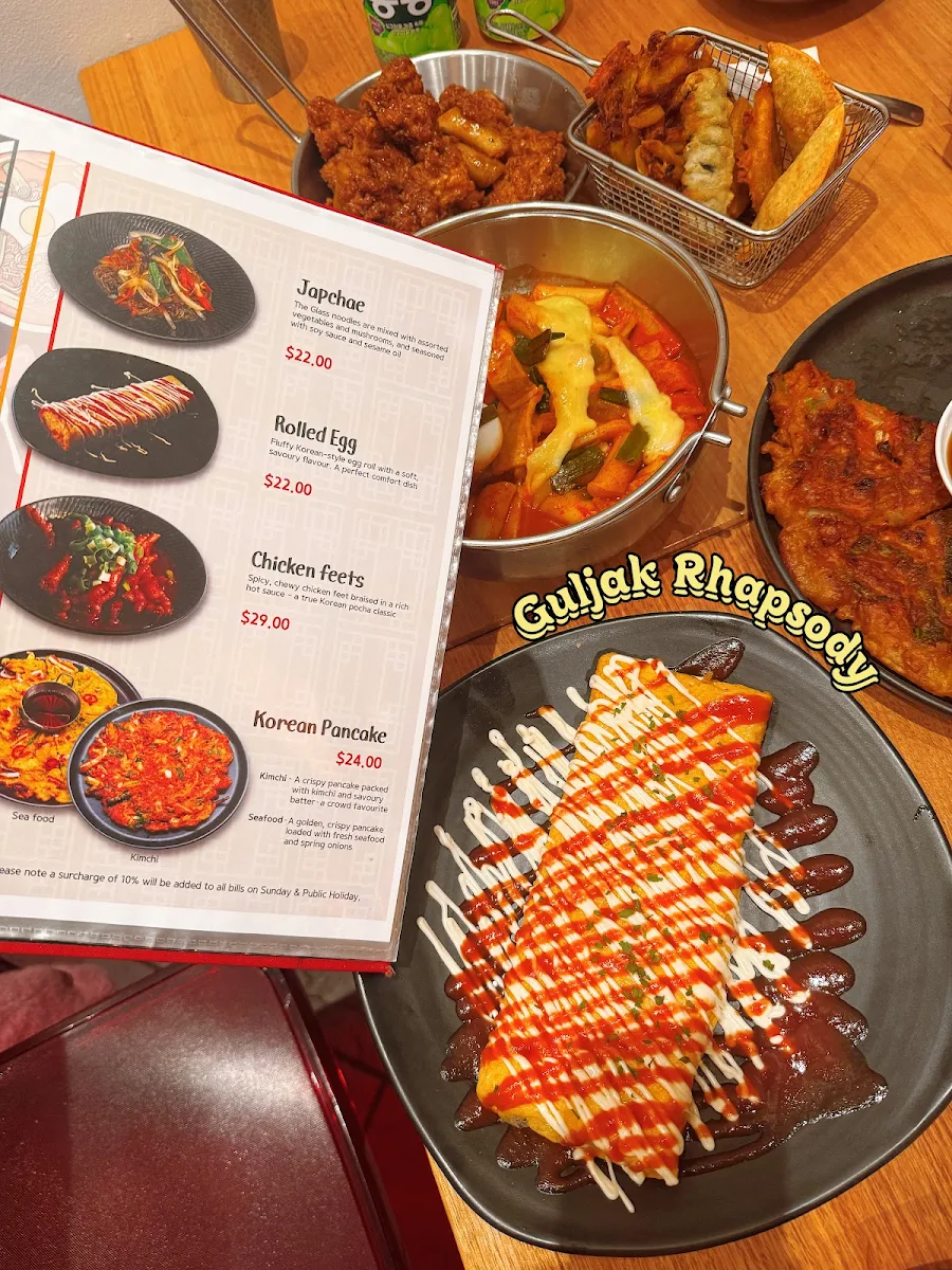 Menu, Guljak Rhapsody