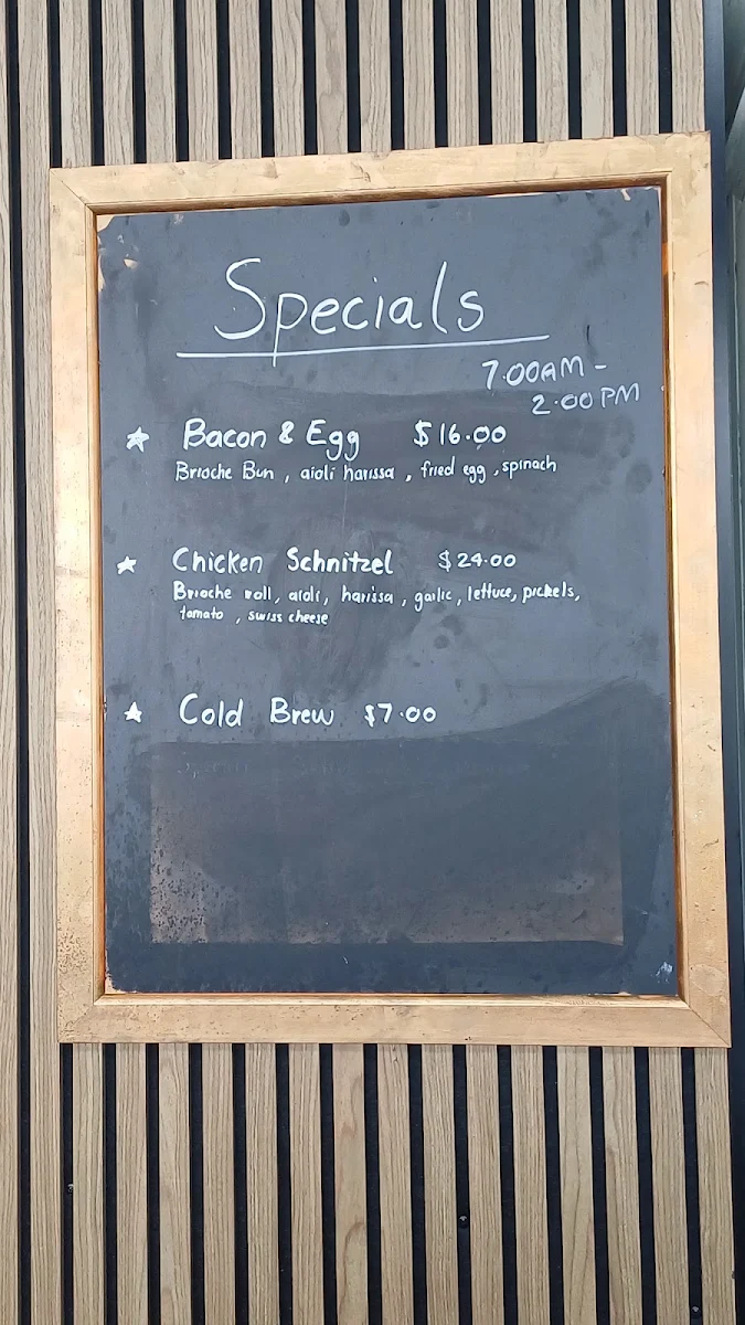 Menu, Lehem Bread house