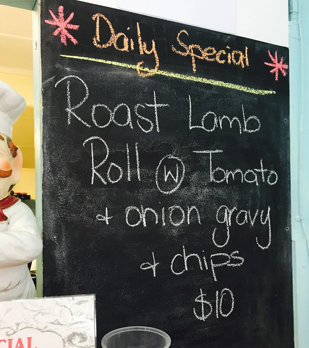 Menu, Theodore Home & Garden Cafe