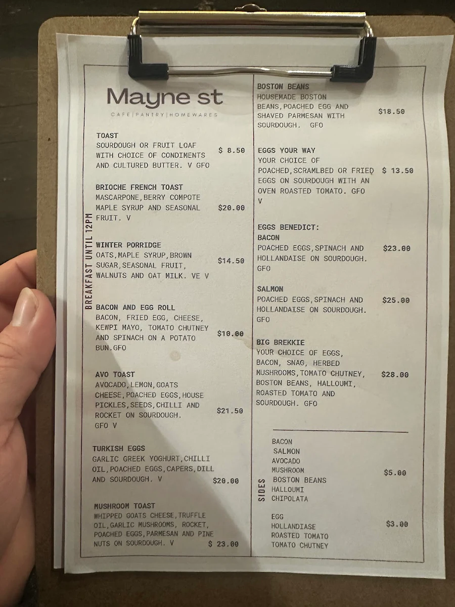 Menu photo 1