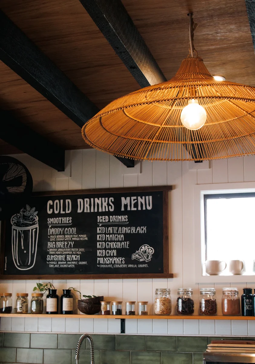 Menu, Ocean Folk Espresso