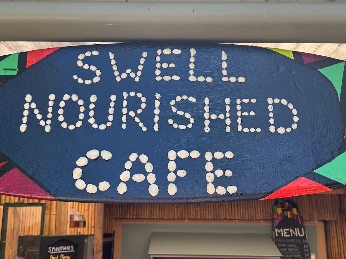 Menu, Swell Nourished Cafe