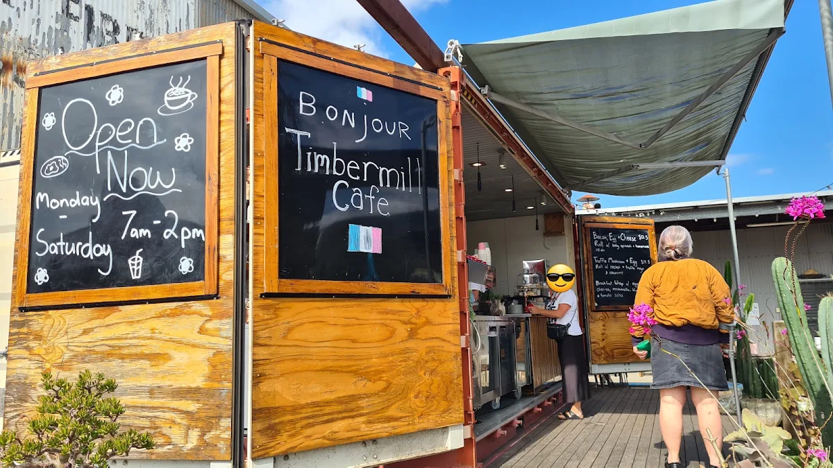 Menu, Timbermill Cafe
