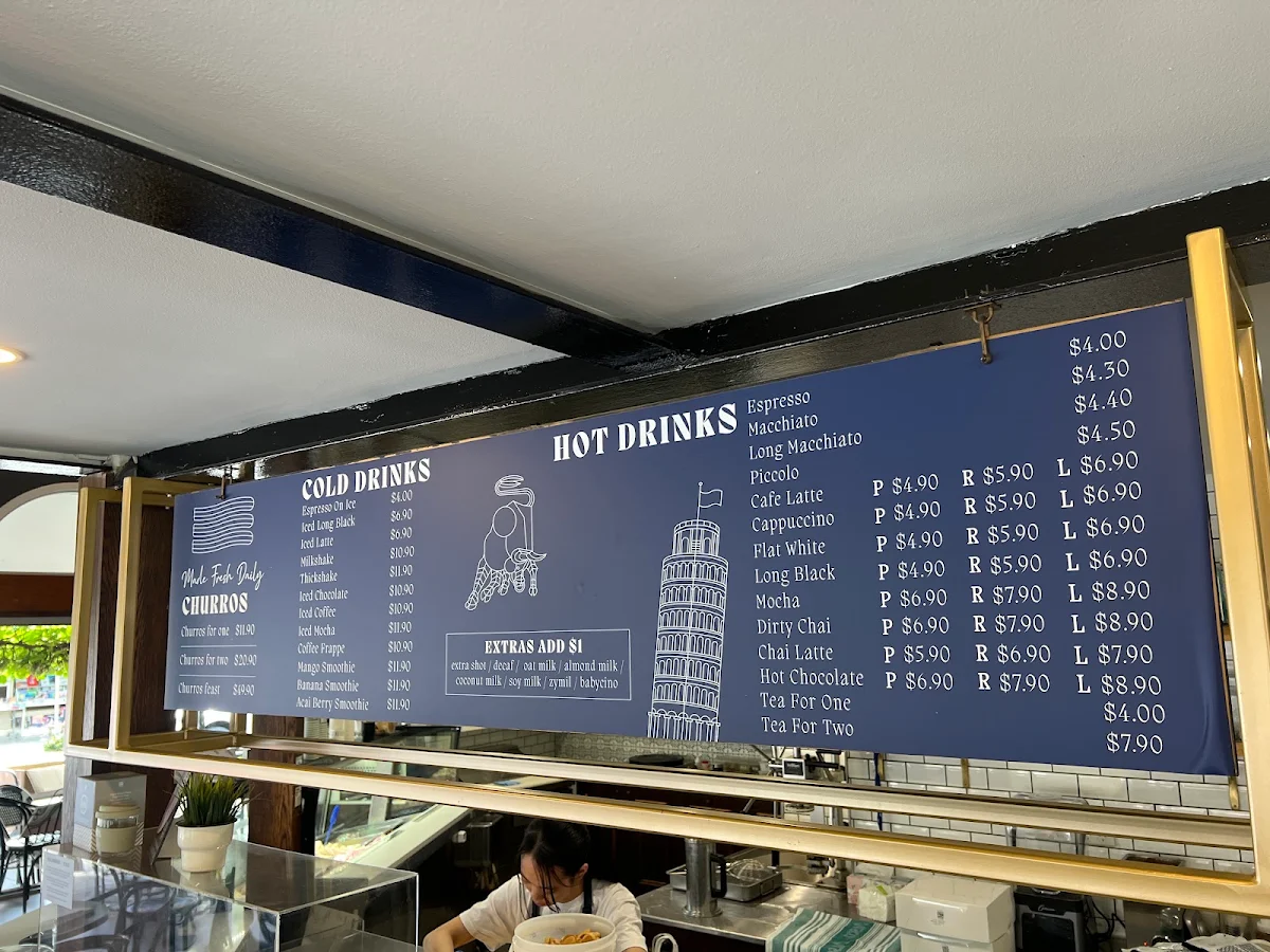 Menu, St Louis Ice Cream & Desserts Hyde Park