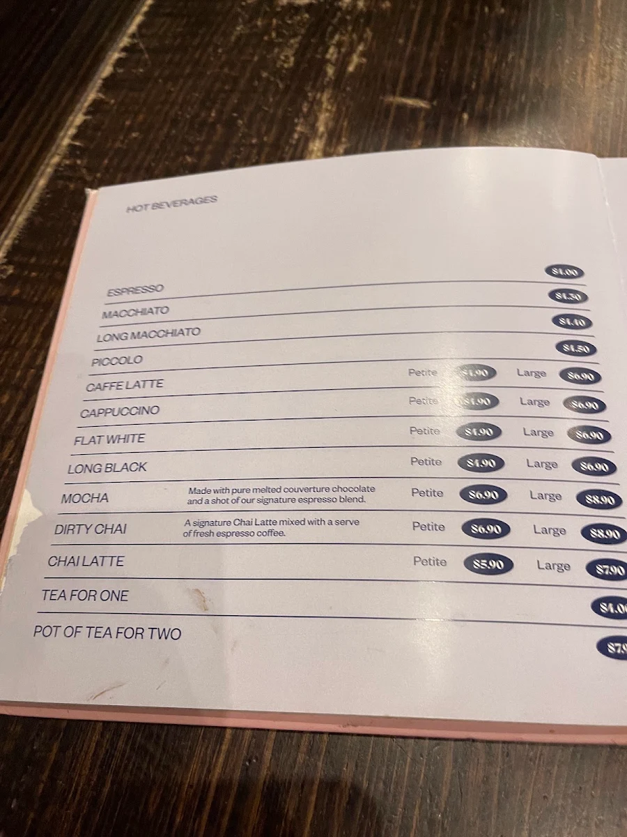 Menu, St Louis Ice Cream & Desserts Hyde Park