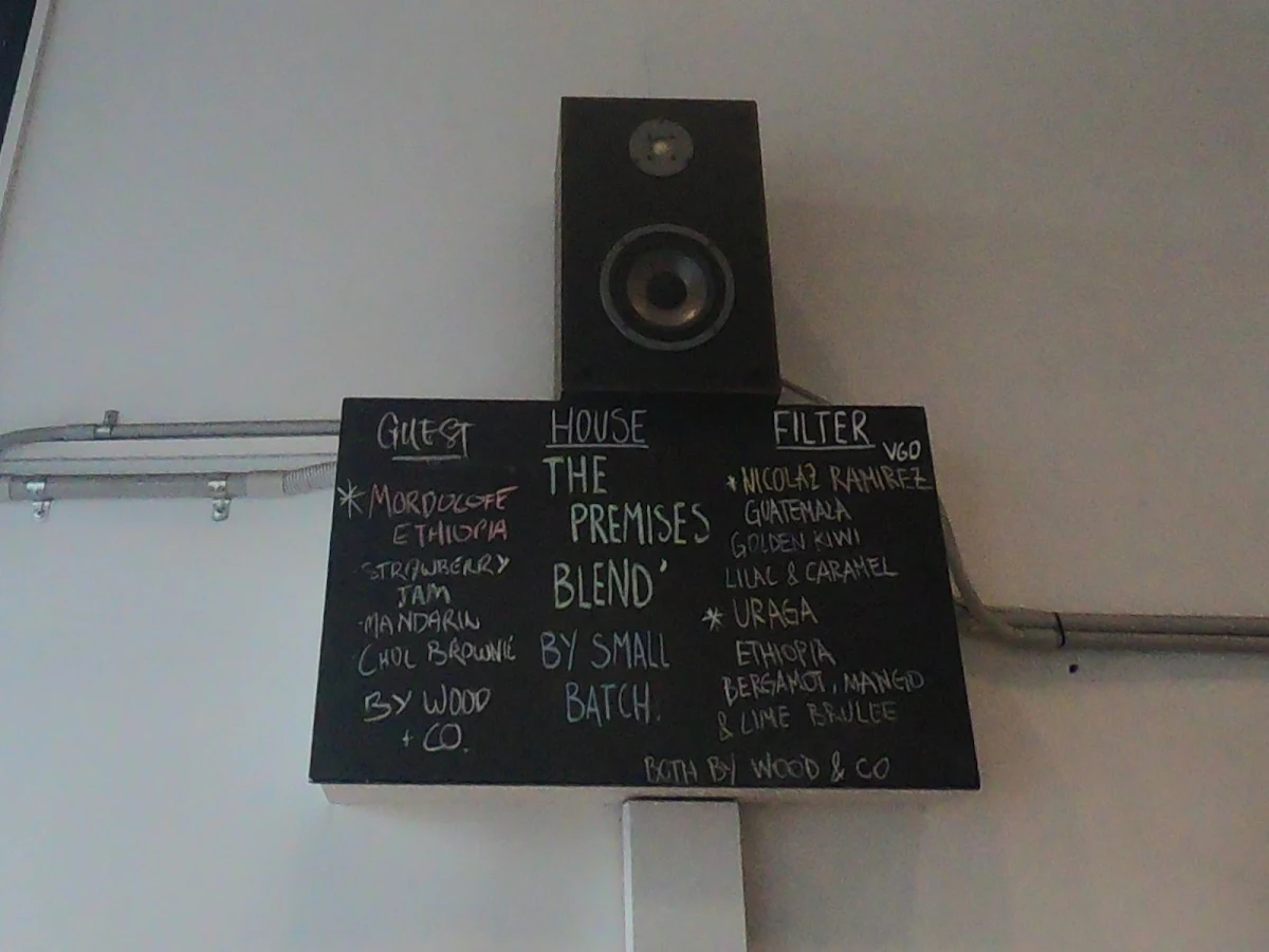 Menu, The Premises.