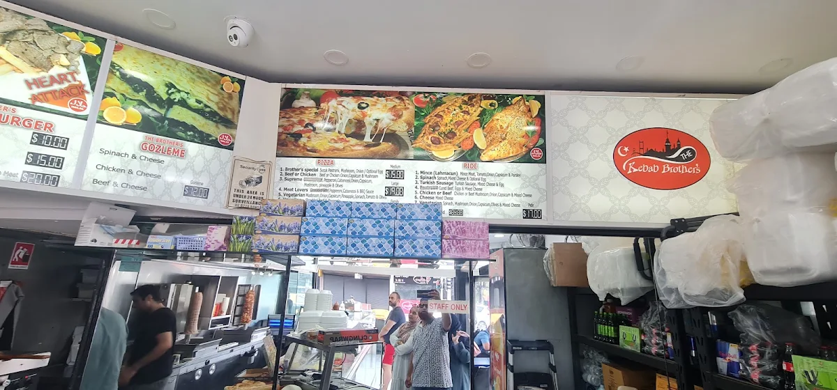 Menu, The Kebab BROTHER'S