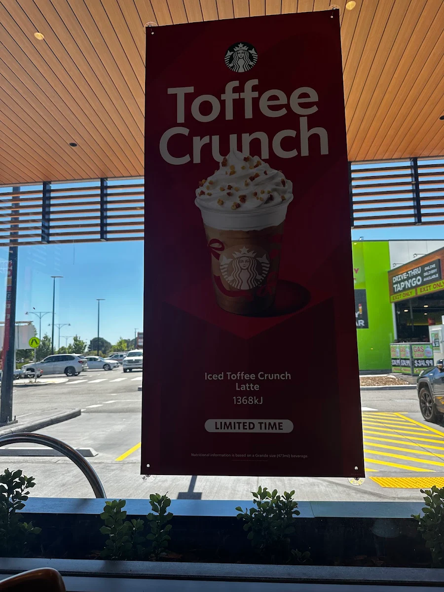 Menu, Starbucks Ellenbrook