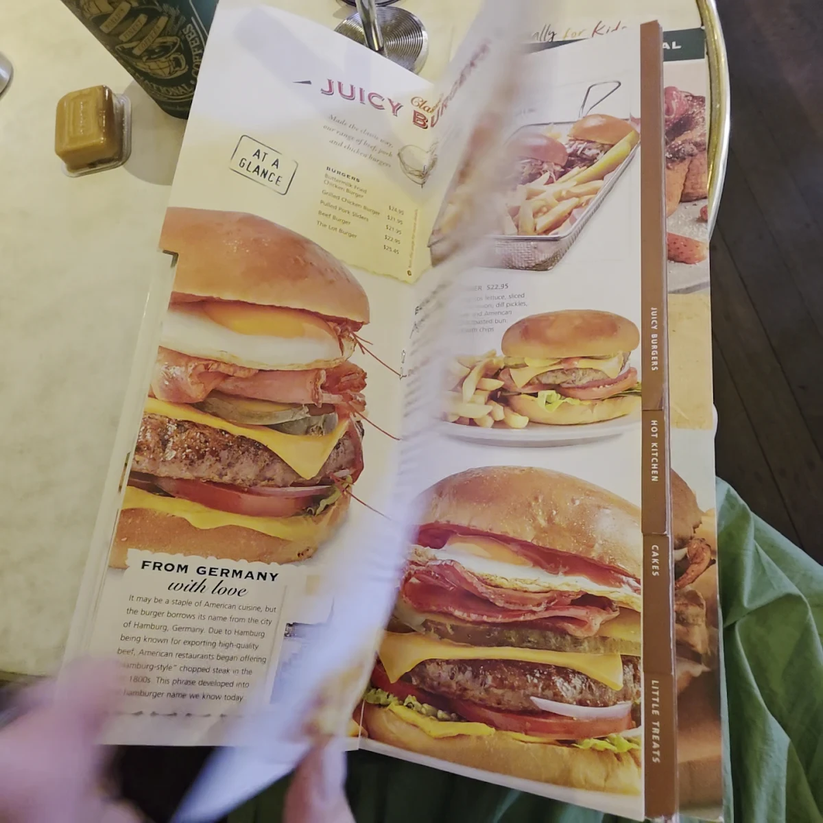 Menu, Dôme Café - Maylands
