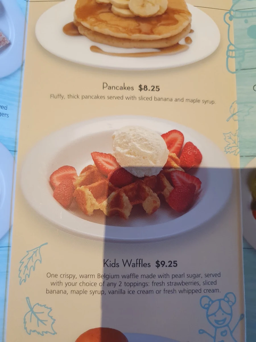 Menu, Dôme Café - Maylands