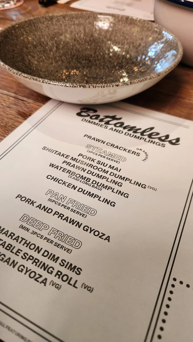 Menu, The Hall Brunswick