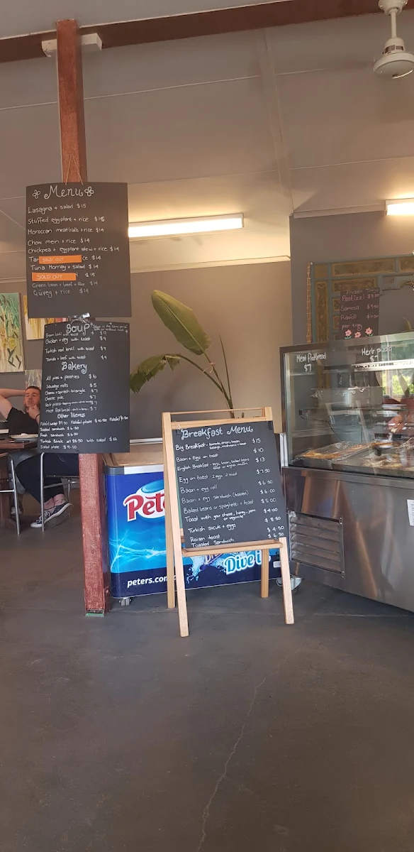Menu, The Big Apple Cafe
