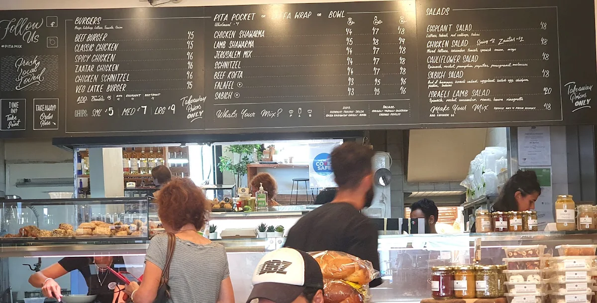 Menu, Pita Mix