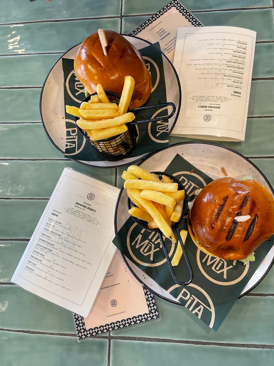 Menu, Pita Mix