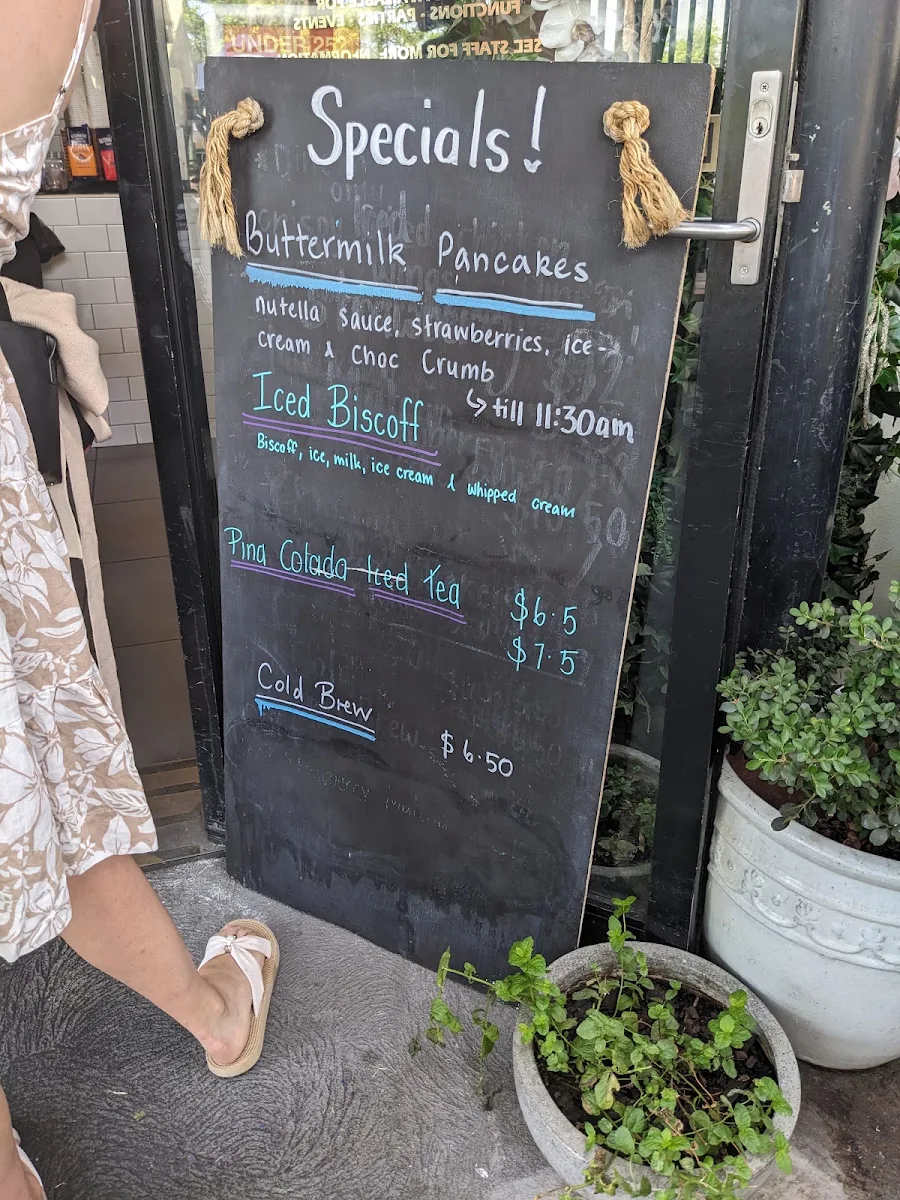 Menu, Squeeze & Grind