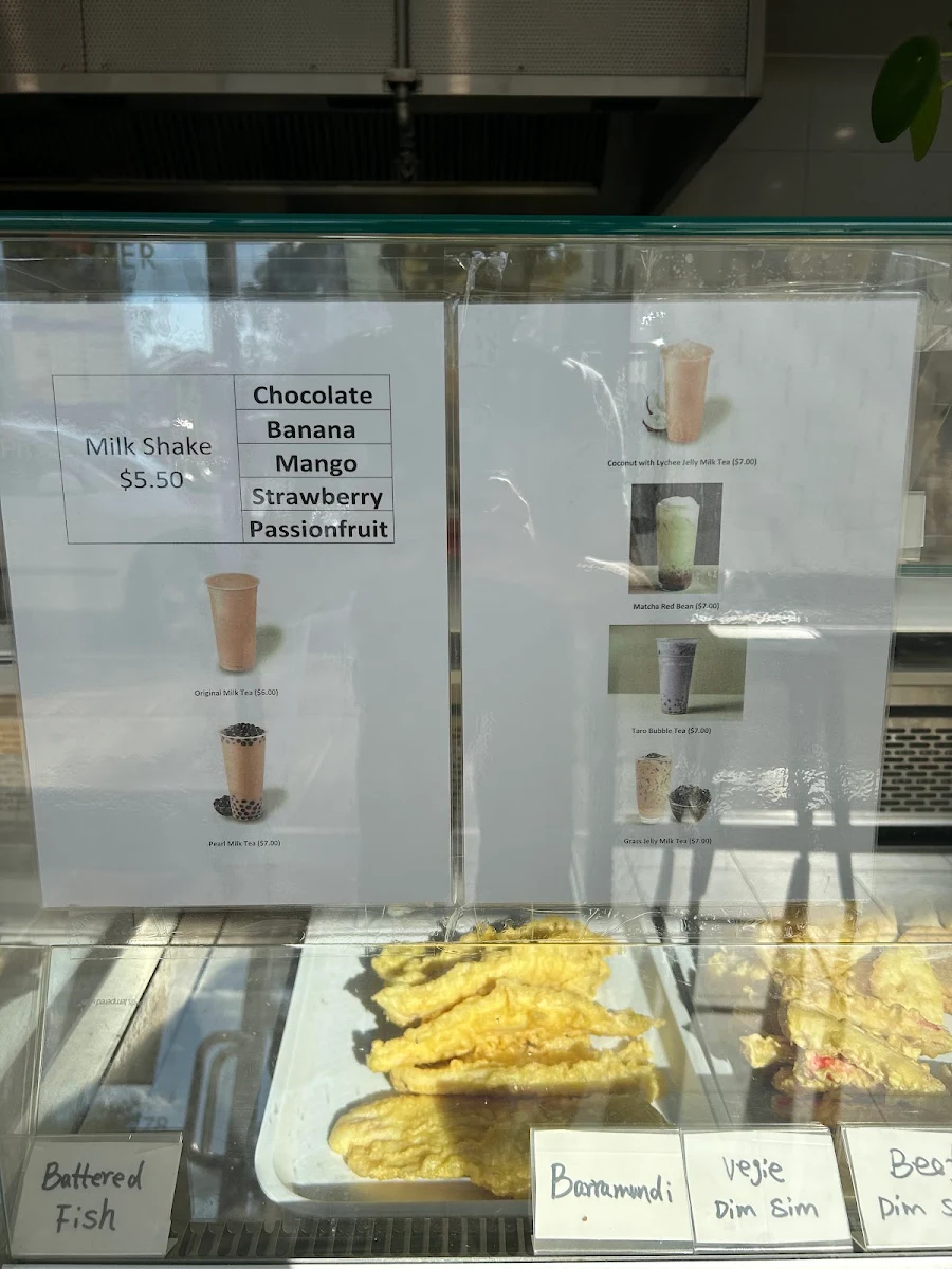 Menu, Salt & Peper