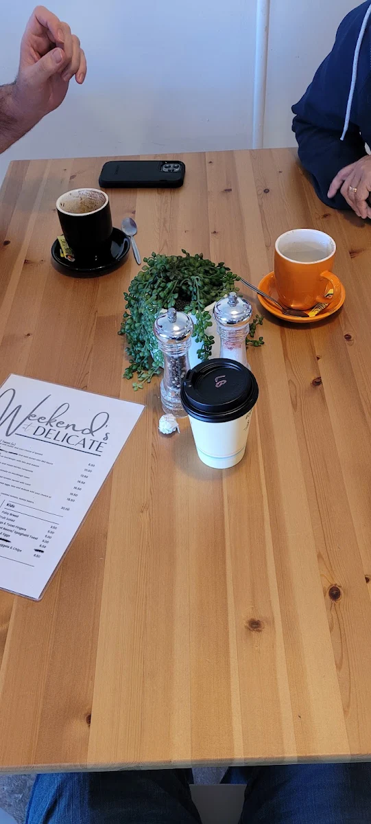 Menu, DeliCate Cafe