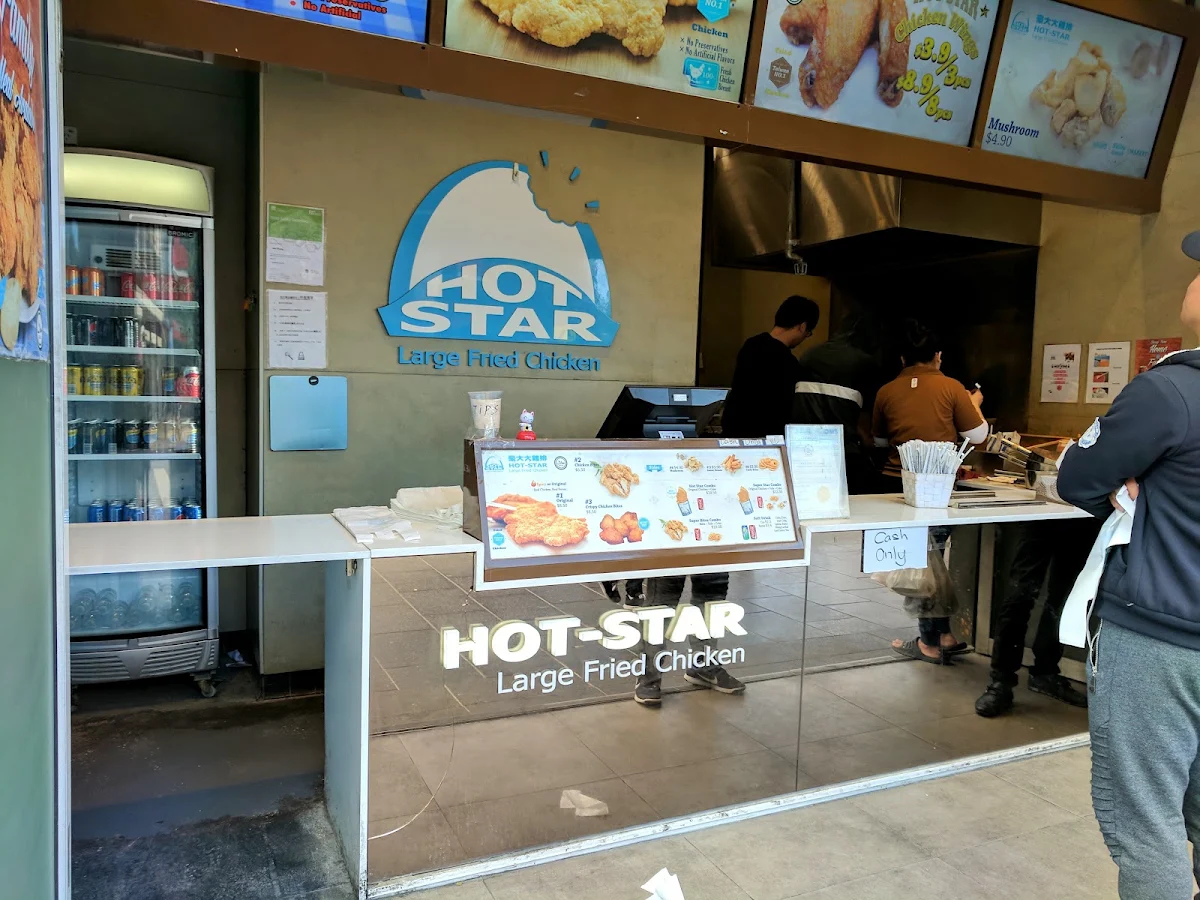 Menu, Hot Star Large Fried Chicken