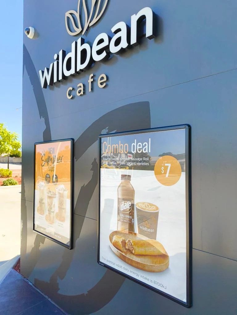 Menu, wildbean cafe