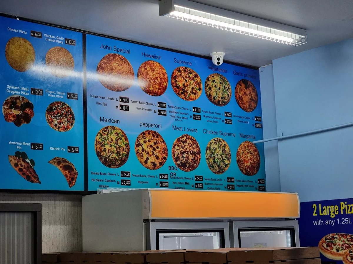 Menu, Tannourines Bakery