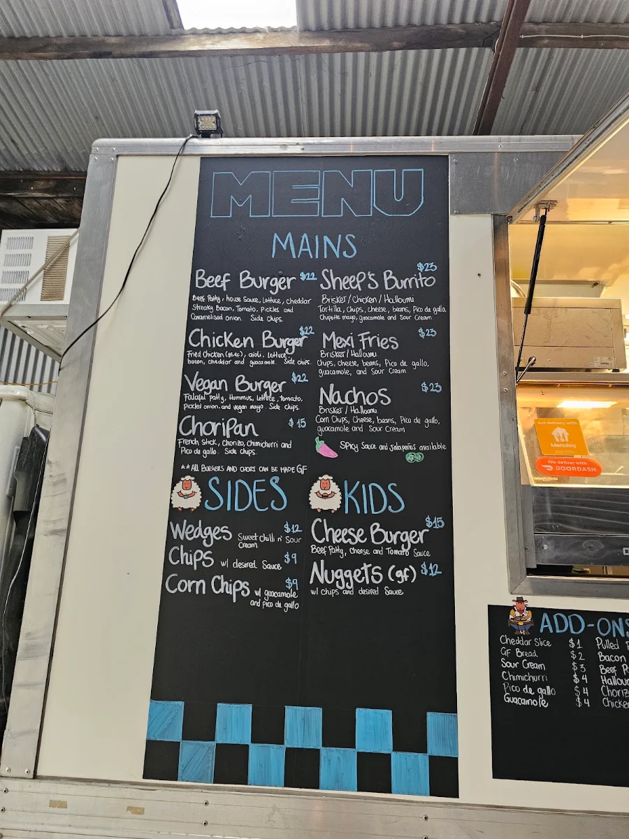 Menu, Bald Sheep