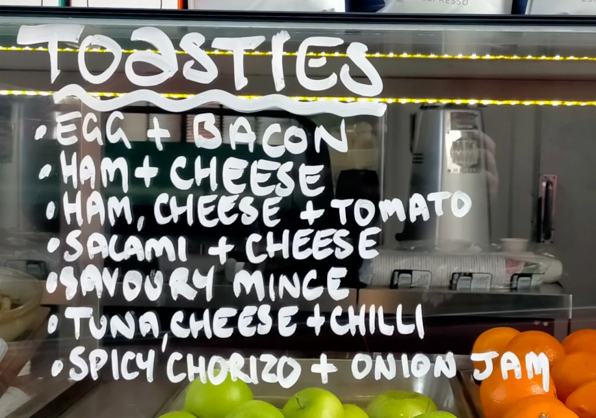 Menu, Mr Matteo @ Clarendon Hotel