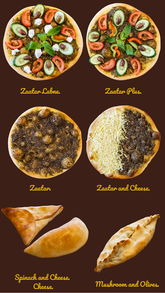 Menu, BeBa Beirut Bakery