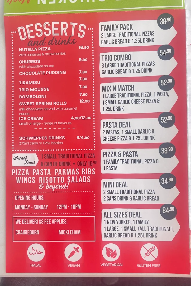 Menu photo 1
