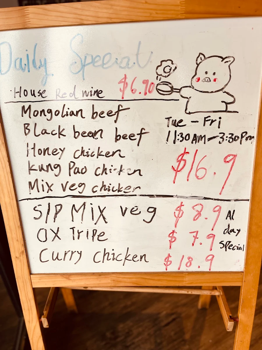 Menu, Shanghai Teahouse- Port Adelaide