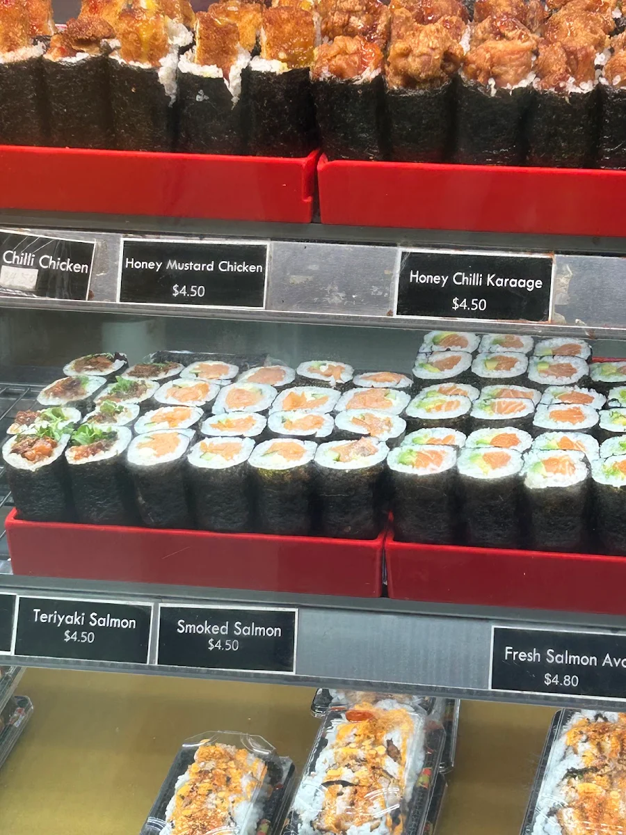 Menu, Sushi Paradise DFO Brisbane Airport