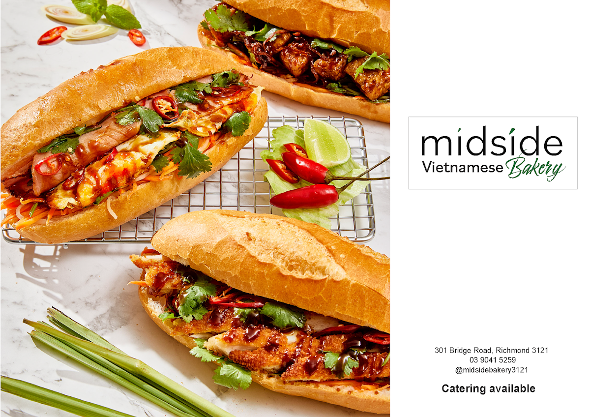 Menu, Midside Bakery