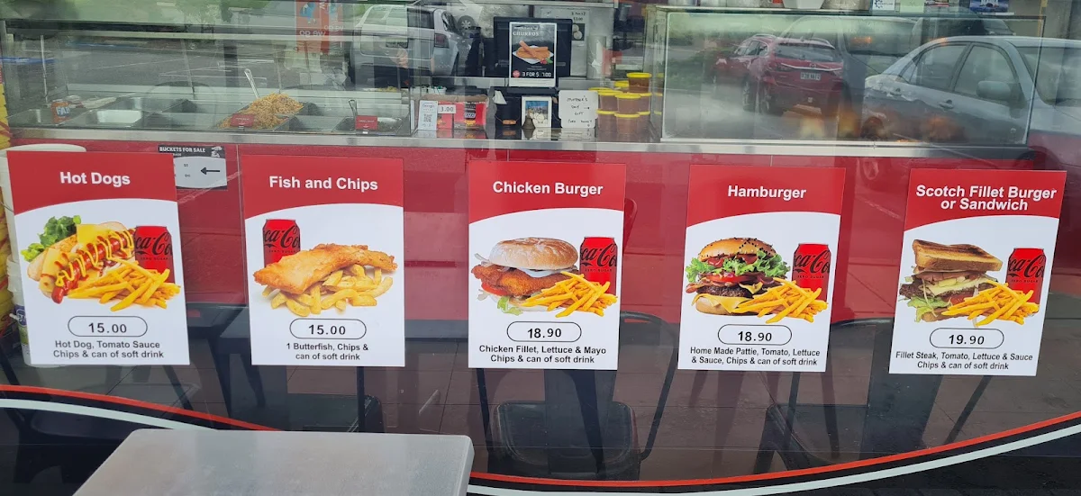 Menu, Karrara chicken and seafood