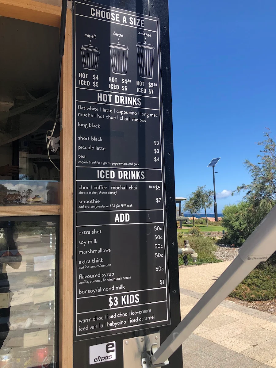 Menu, Coffee Cat