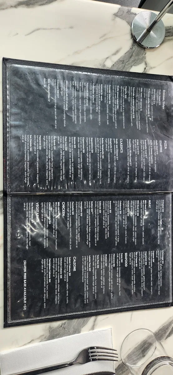 Menu, CREA