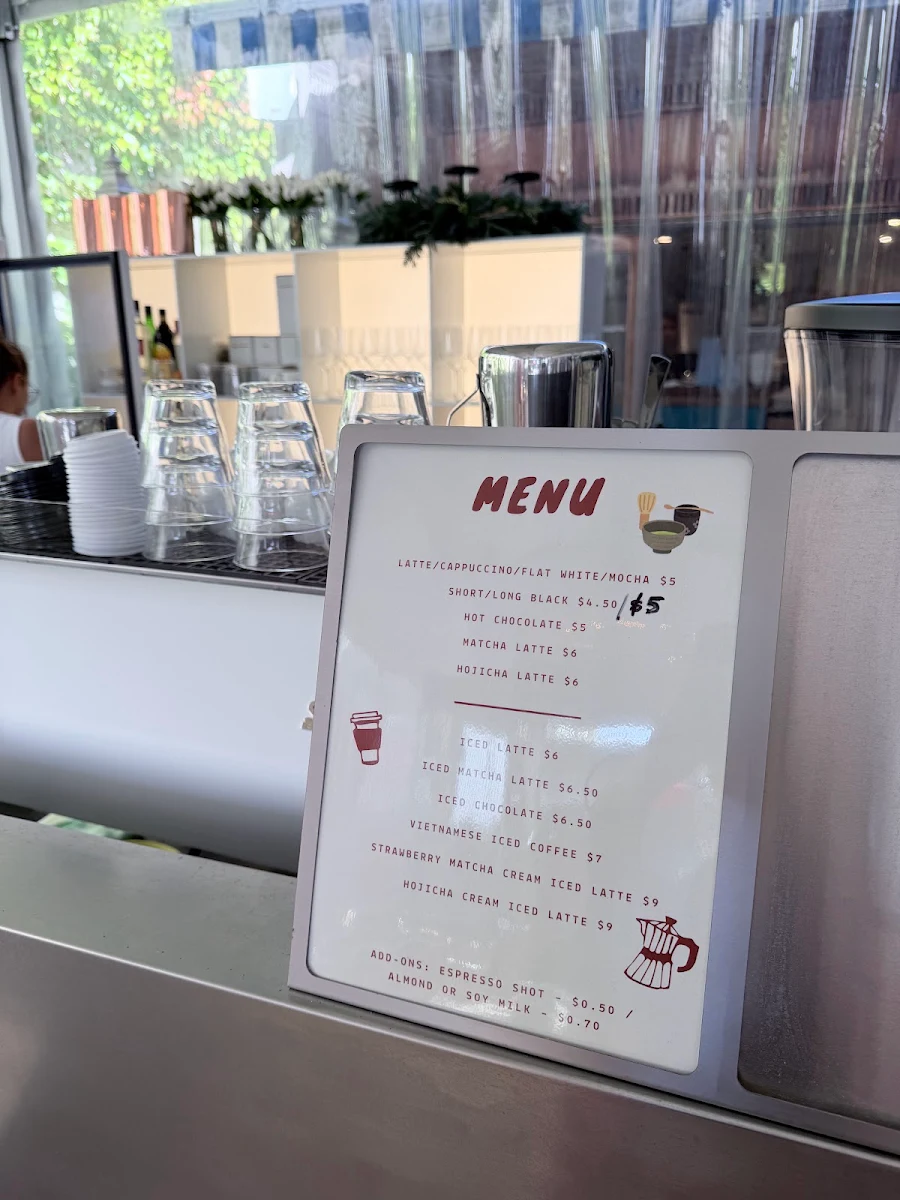 Menu, KIEM’s dining