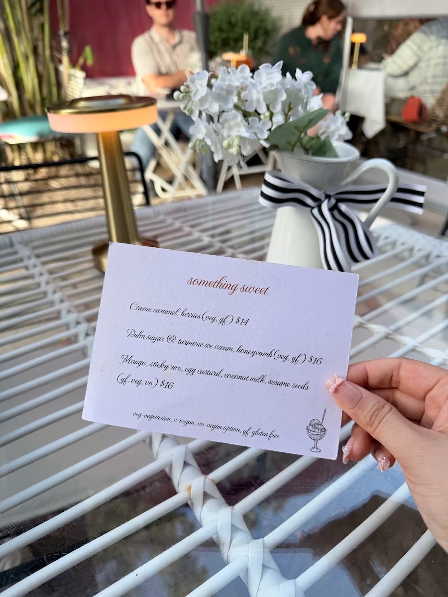 Menu, KIEM’s dining