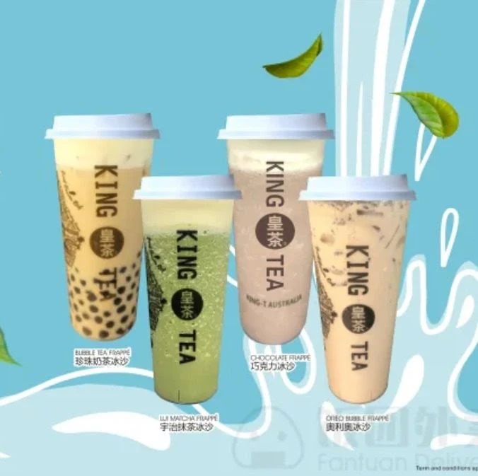 Menu, KING TEA 皇茶 (Hurstville)