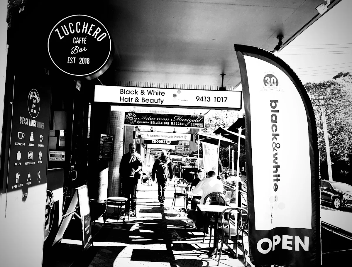 Menu, ZUCCHERO CAFFE BAR
