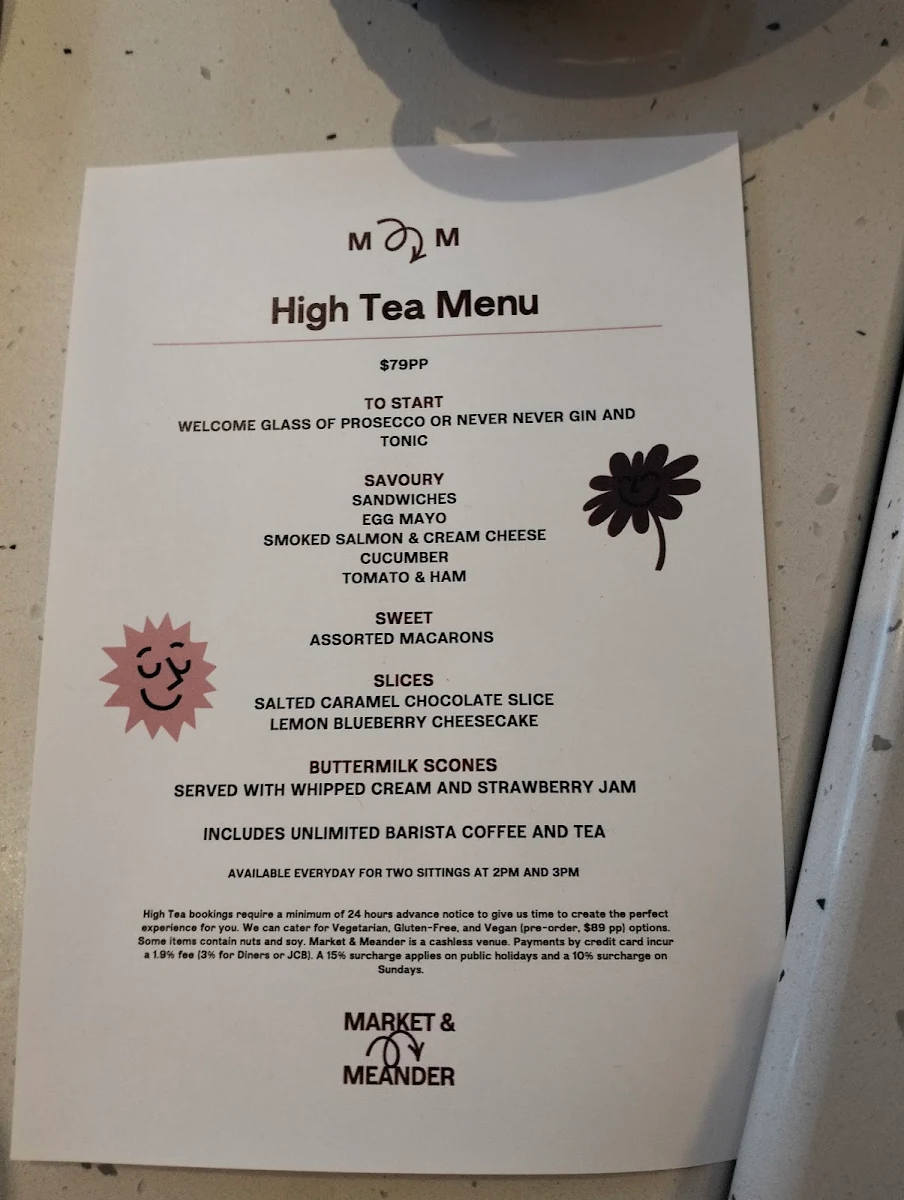 Menu, Market & Meander - Modern Italian Cuisine
