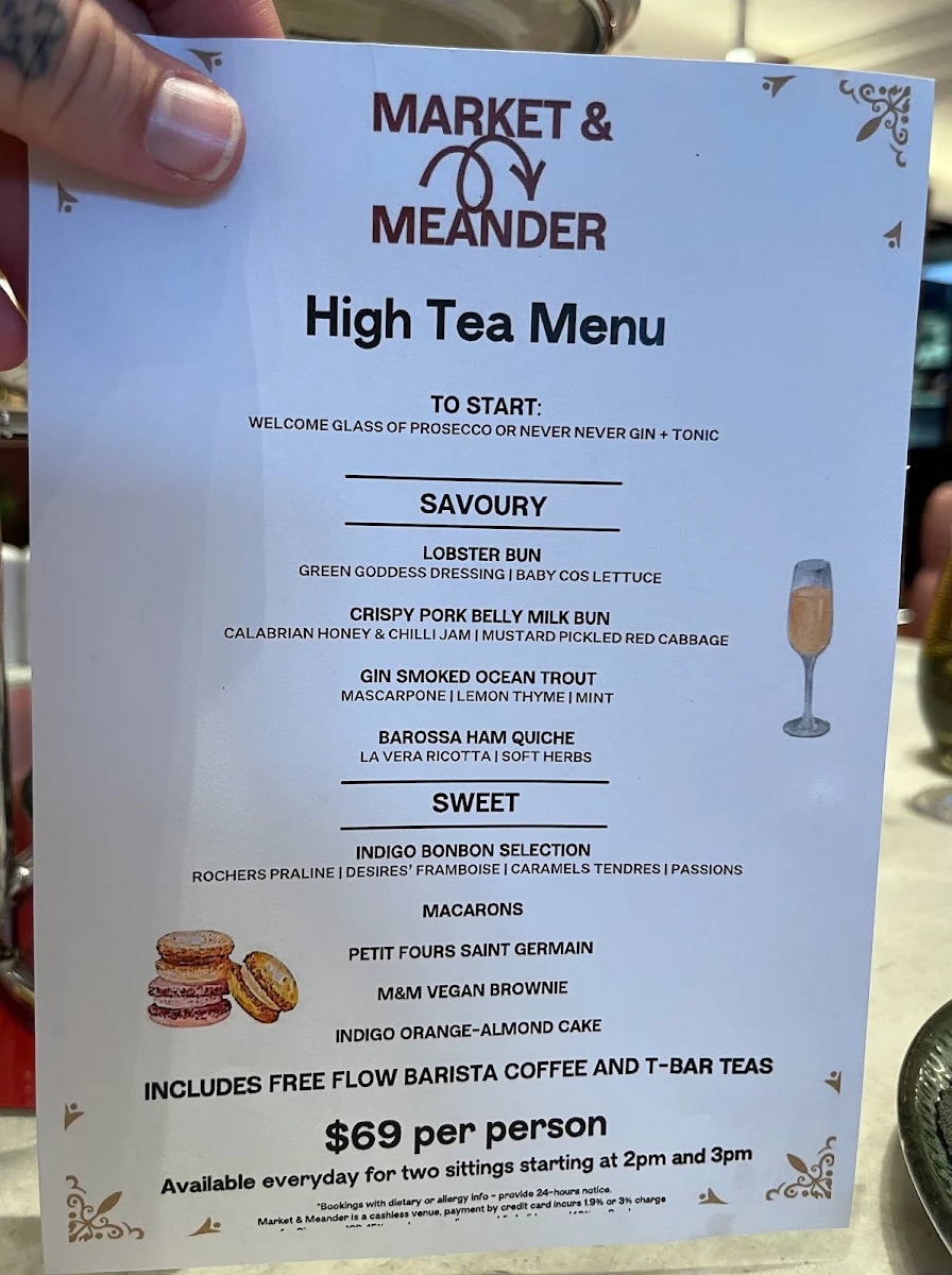 Menu, Market & Meander - Modern Italian Cuisine
