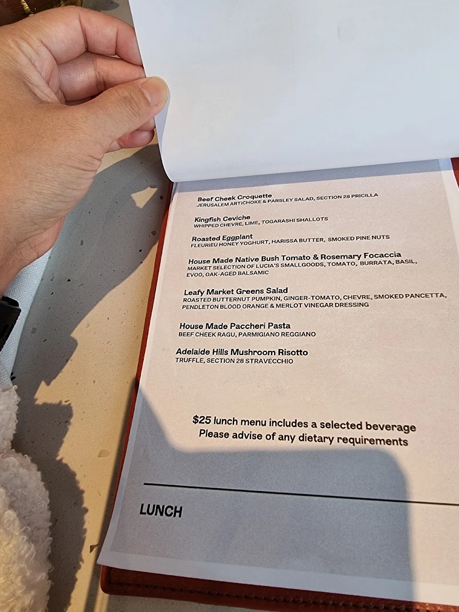 Menu, Market & Meander - Modern Italian Cuisine