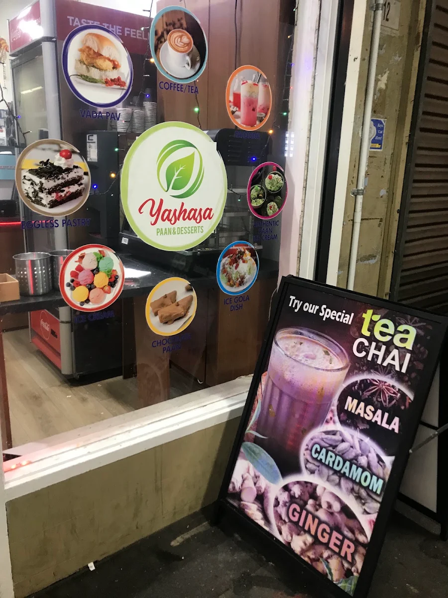 Menu, Yashasa Paan & Desserts Wentworthville