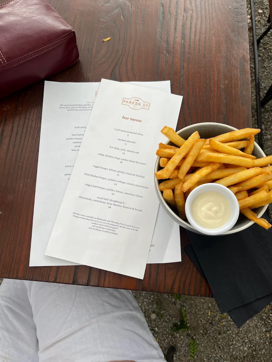 Menu, Parker St Project