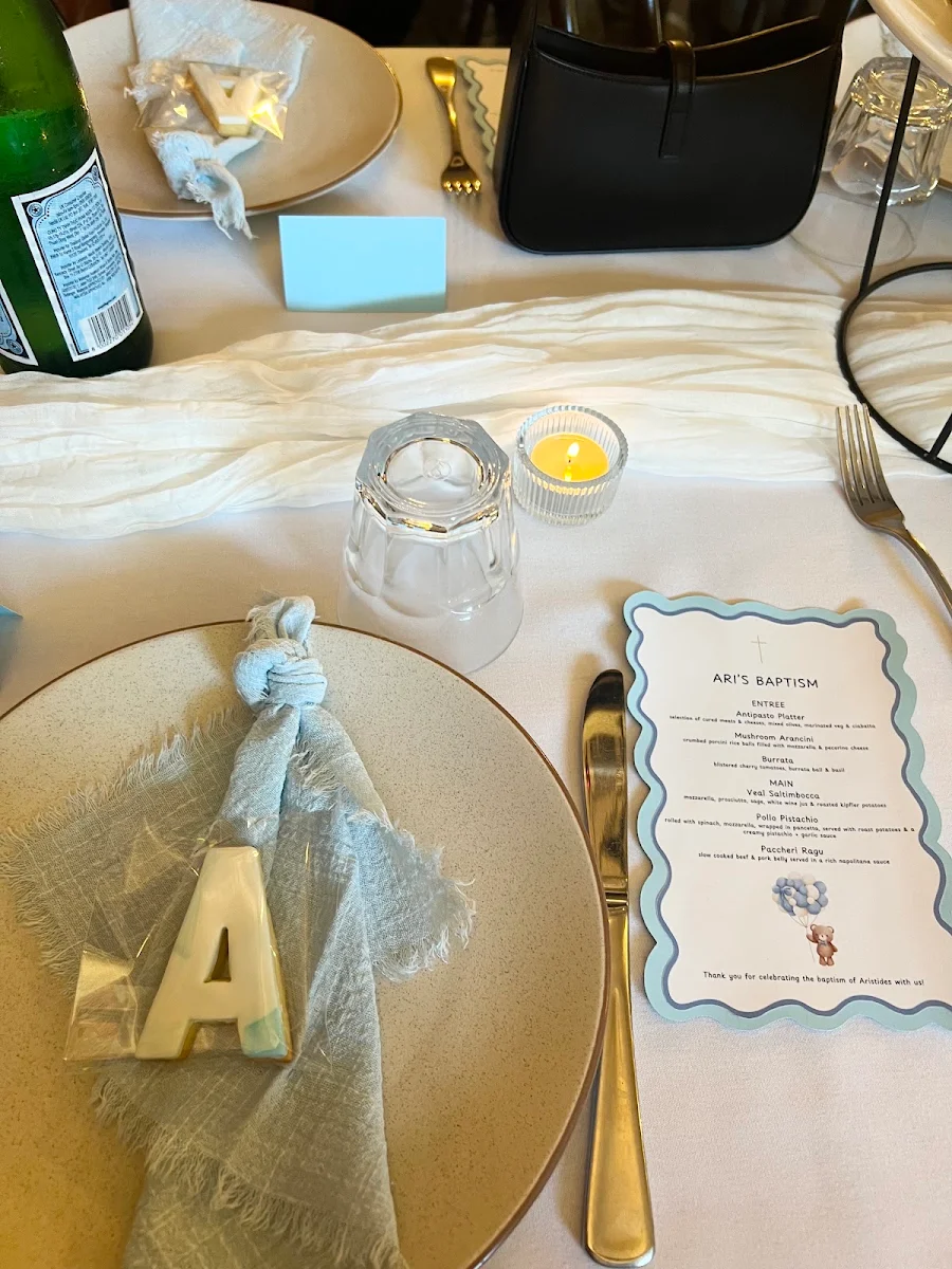 Menu, Carmine And Co.