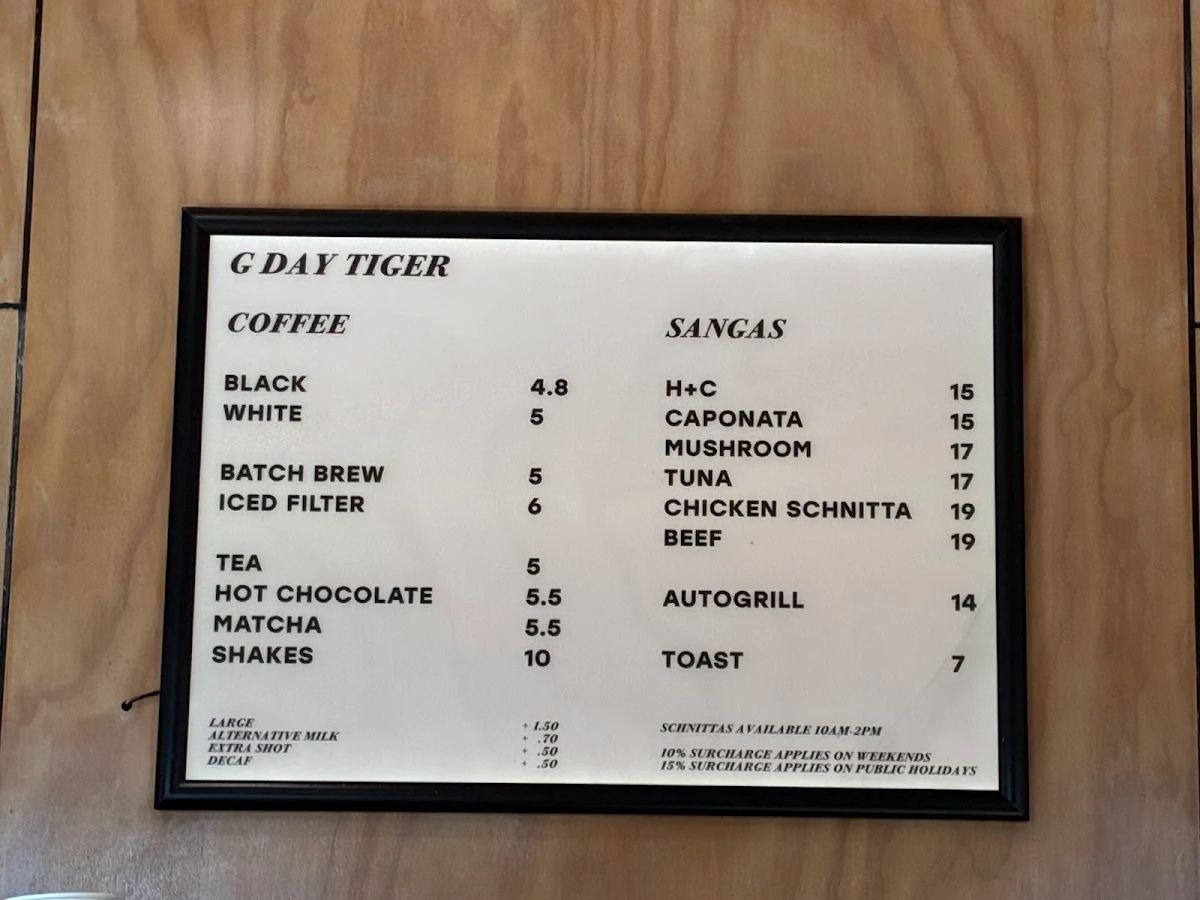Menu photo 1